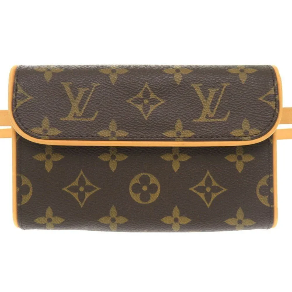 LOUIS VUITTON Authentic Brown Monogram Pochette Fanny Pack - Picture 1 of 11